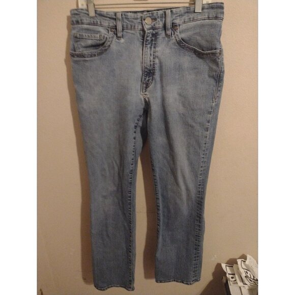 34 Heritage Charisma Comfort Rise Classic Blue Jeans True Size Is 32x30 - Picture 1 of 12